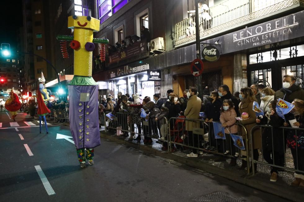 Foto de la cabalgata de los Reyes Magos de Zaragoza