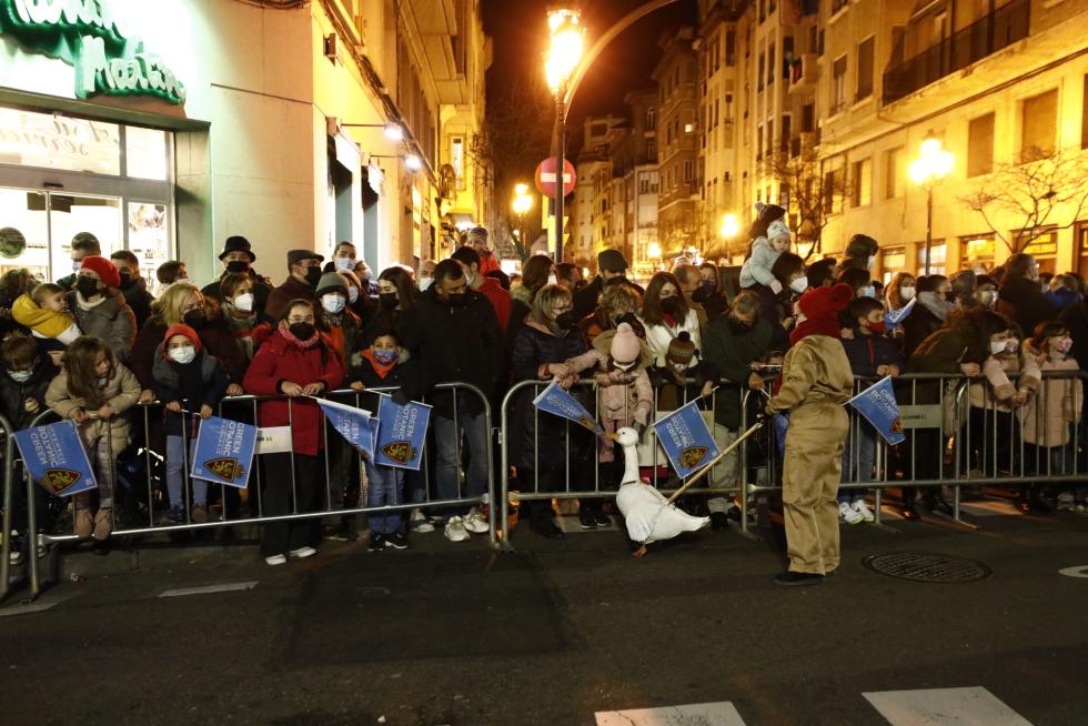 Foto de la cabalgata de los Reyes Magos de Zaragoza