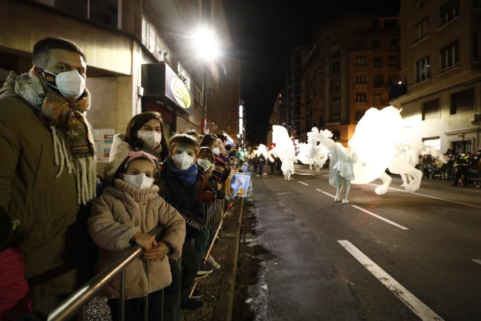 Foto de la cabalgata de los Reyes Magos de Zaragoza
