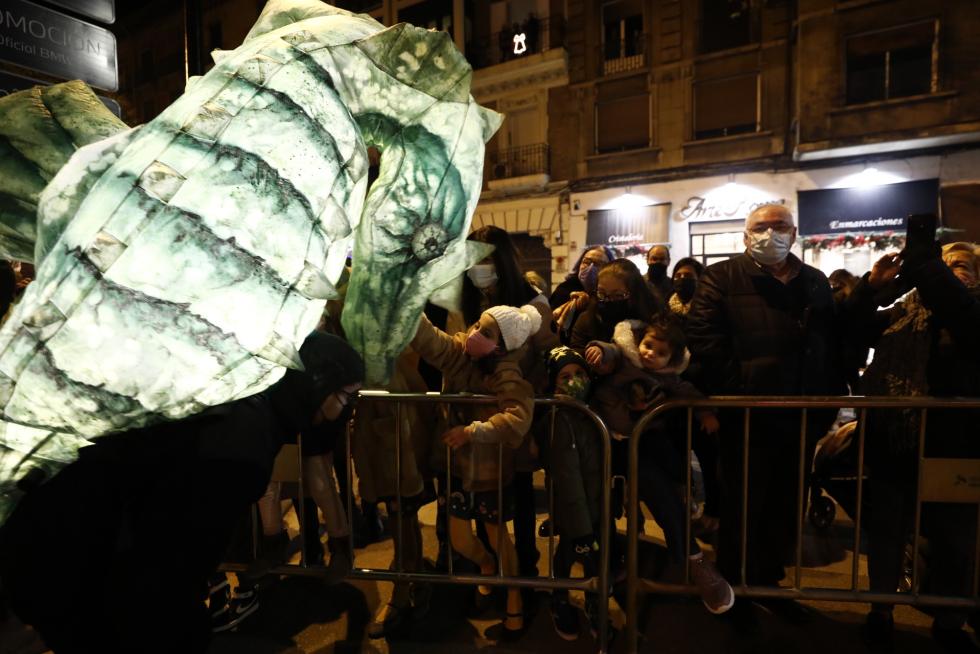Foto de la cabalgata de los Reyes Magos de Zaragoza