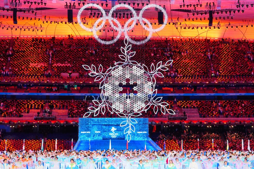 Ceremonia de clausura de los Juegos Olímpicos de invierno de Pekín