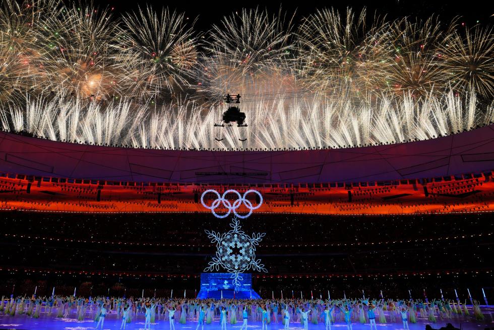 Ceremonia de clausura de los Juegos Olímpicos de invierno de Pekín