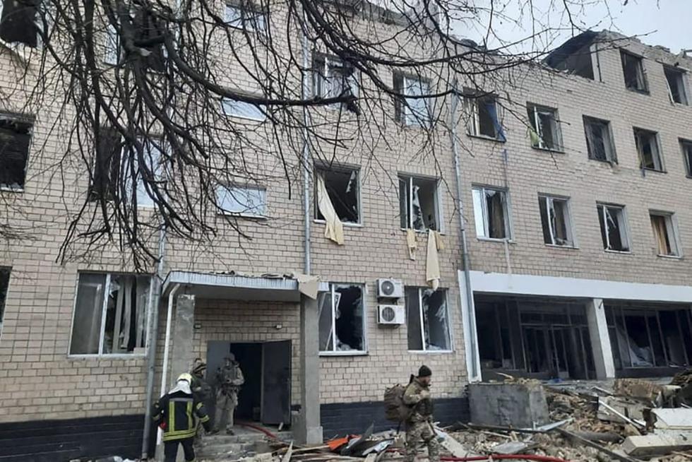 Explosión en Kiev.