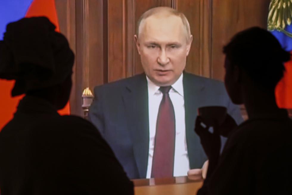 Russian President Vladimir Putin announced a special military operation in the Donbass