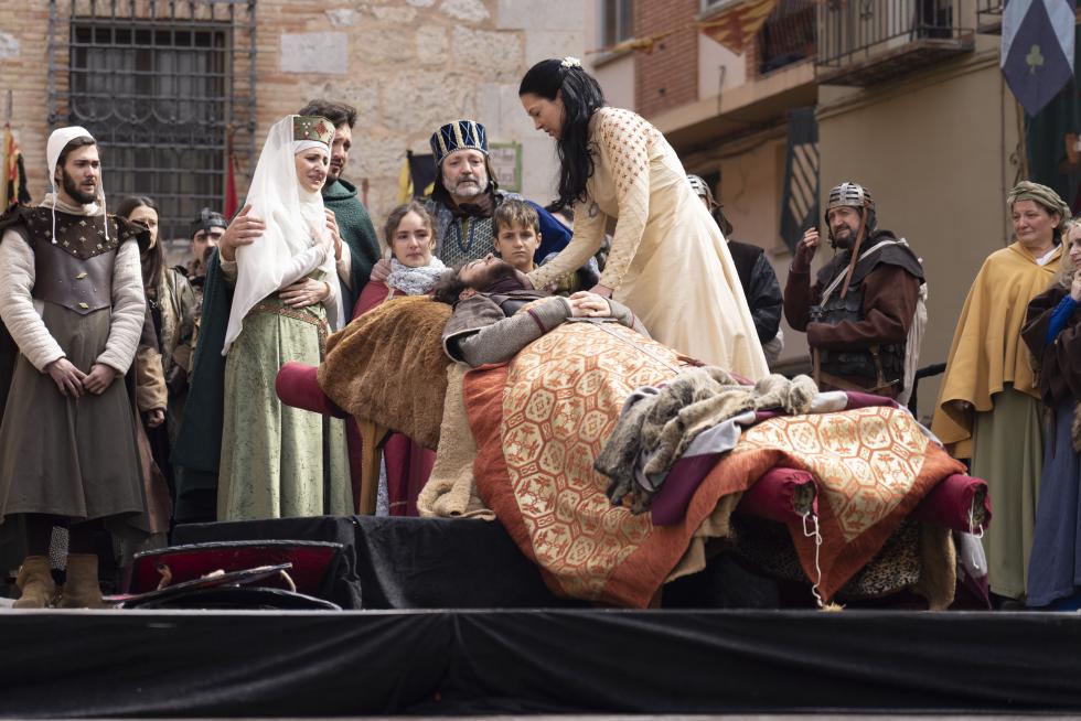 Imágenes del cuarto y último día de las Bodas de Isabel en Teruel: la muerte de los amantes