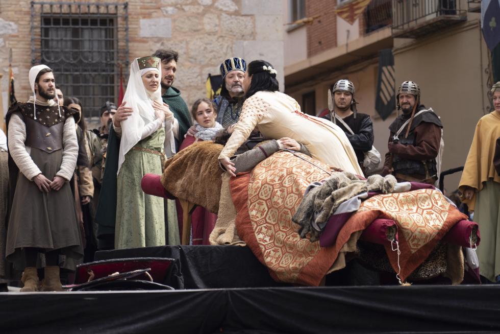 Imágenes del cuarto y último día de las Bodas de Isabel en Teruel: la muerte de los amantes