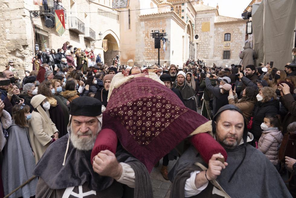 Imágenes del cuarto y último día de las Bodas de Isabel en Teruel: la muerte de los amantes