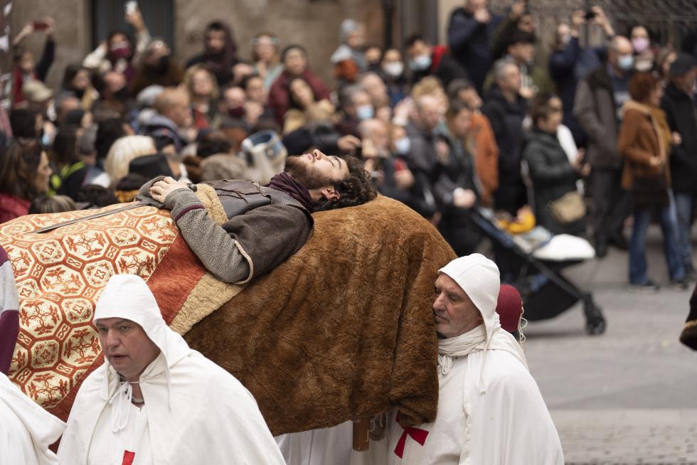 Imágenes del cuarto y último día de las Bodas de Isabel en Teruel: la muerte de los amantes