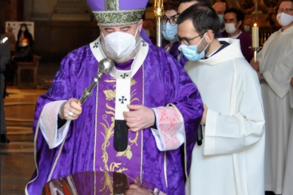 Escribano despide a Carmelo Borobia, 