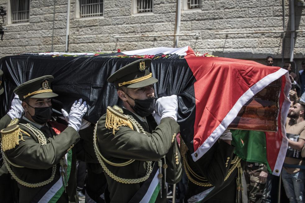 Funeral de Estado para la periodista palestina Shireen Abu Akleh