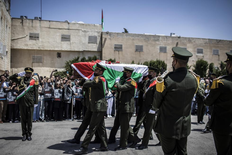 Funeral de Estado para la periodista palestina Shireen Abu Akleh
