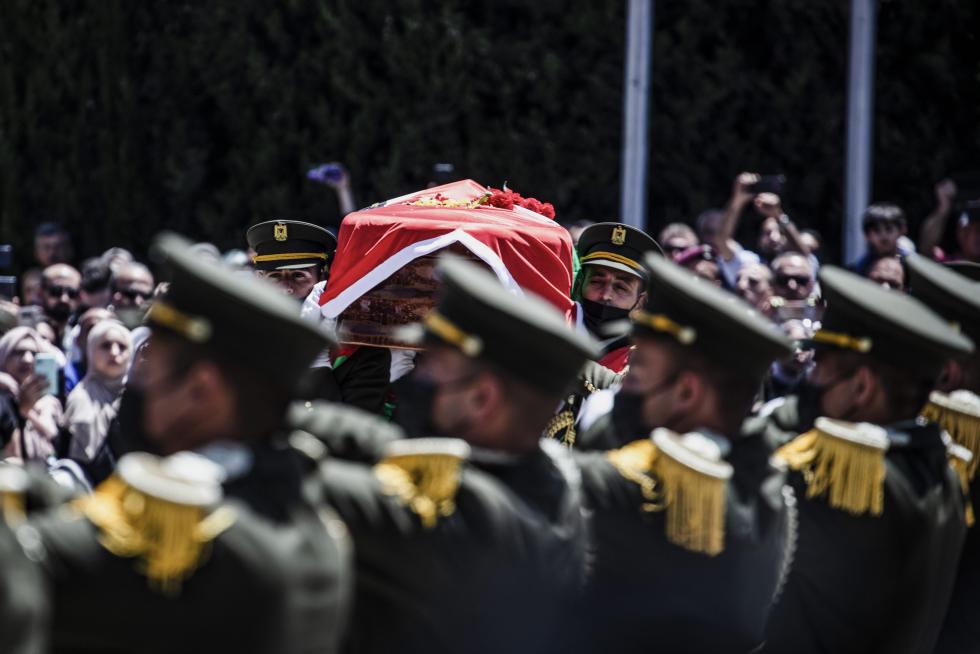 Funeral de Estado para la periodista palestina Shireen Abu Akleh