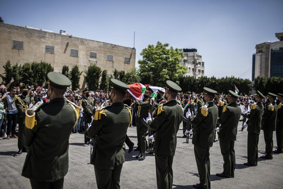 Funeral de Estado para la periodista palestina Shireen Abu Akleh