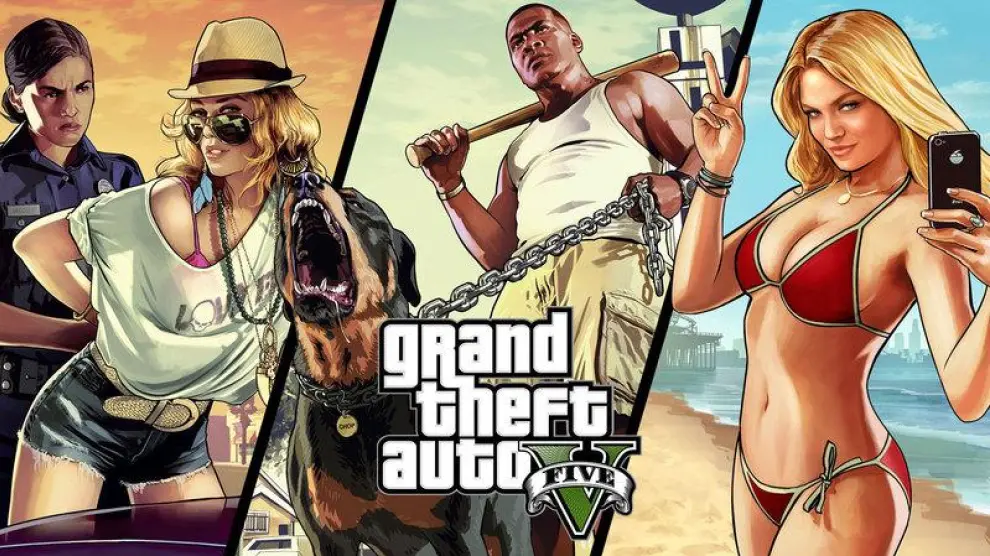Grand Theft Auto V, el videojuego imitado por el detenido.