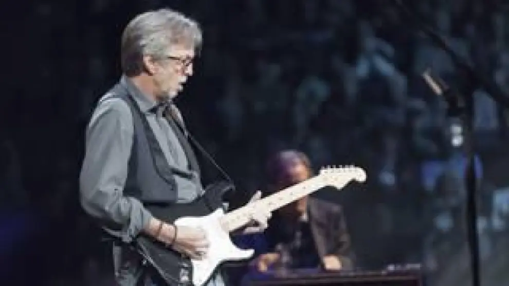 Eric Clapton, durante un concierto