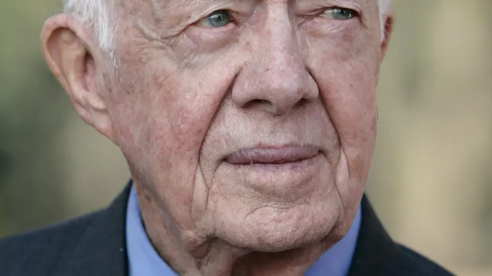 El expresidente estadounidense, Jimmy Carter, en una fotografía tomada en 2012.