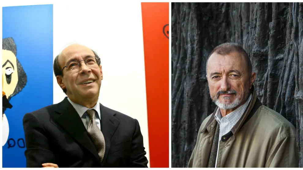 Francisco Rico y Arturo Pérez-Reverte, dos académicos mal avenidos.