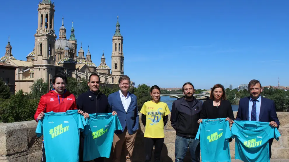 Presentación de la Sanitas Marca Running Series en Zaragoza