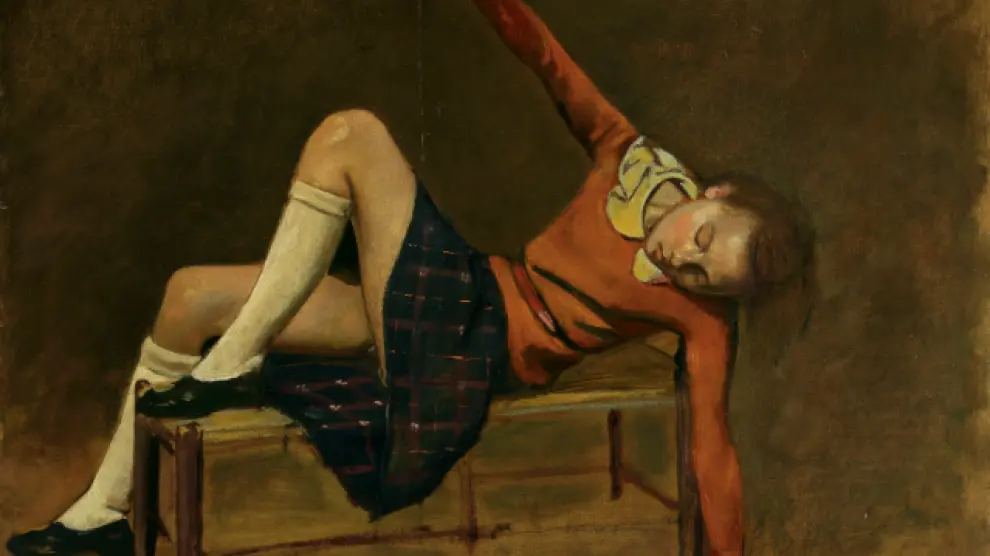 La obra 'Thérèse sur une banquette', del pintor polaco-francés Balthus, se ha vendido por 17 millones.
