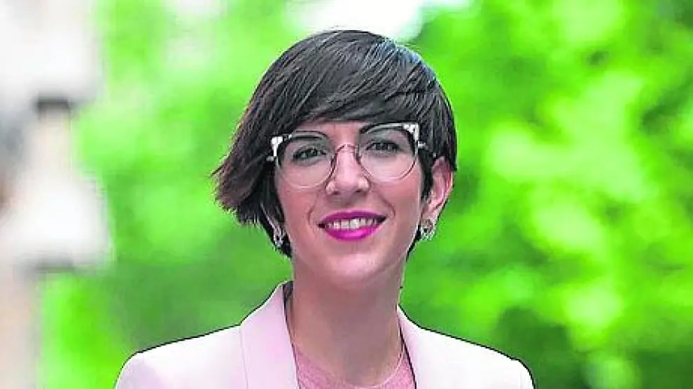 Violeta Barba, candidata al Ayuntamiento de Zaragoza por Podemos Equo.