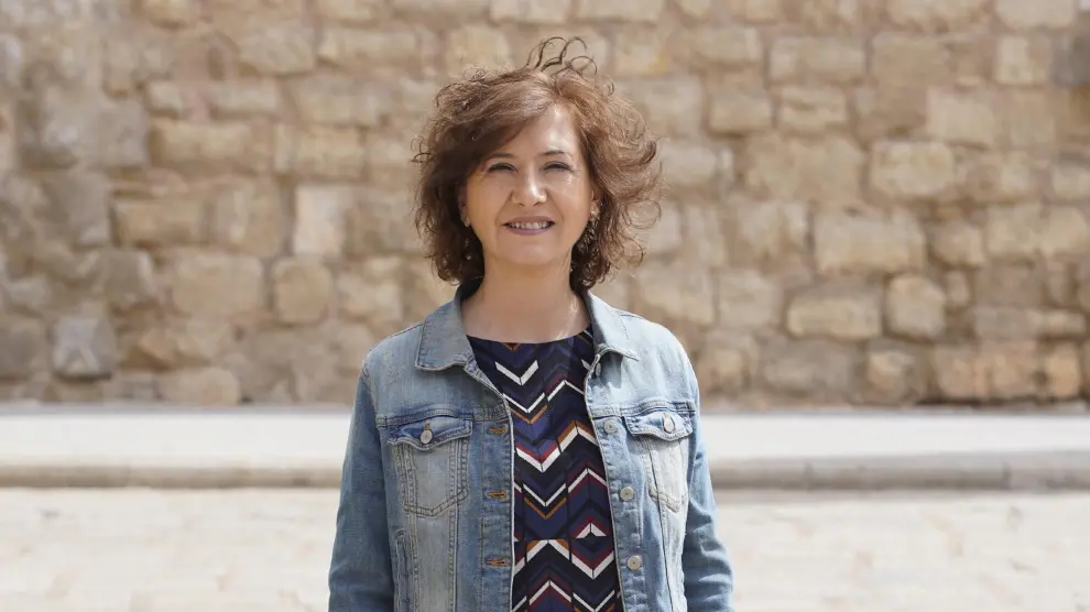 Marisa Romero, candidata por CHA a la alcaldía del ayuntamiento de Teruel.