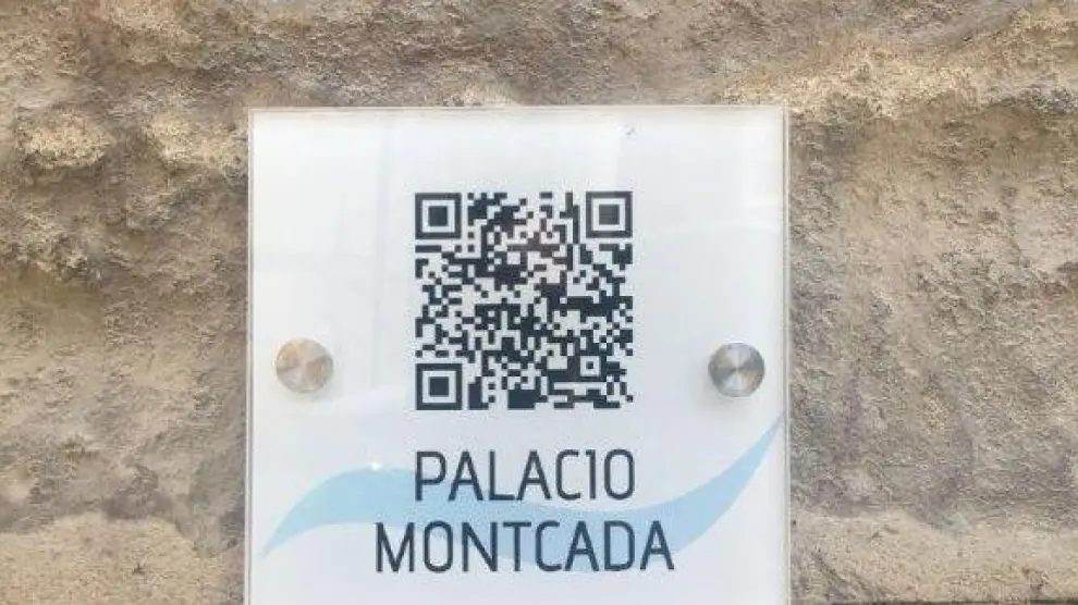 El palacio de Montcada es uno de los enclaves con código QR.
