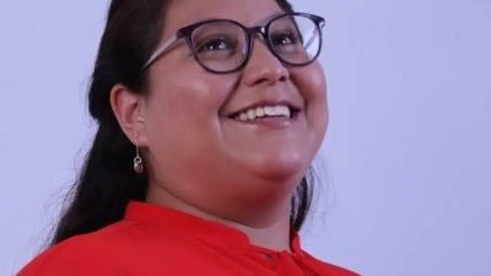 La senadora mexicana Citlali Hernández.