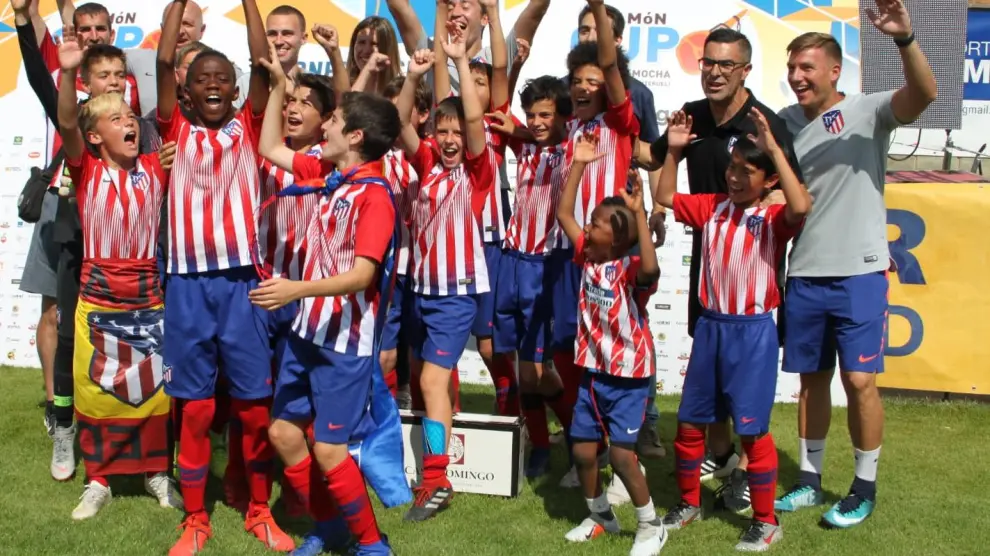 Atlético de Madrid ganador de la V Jamón Cup.