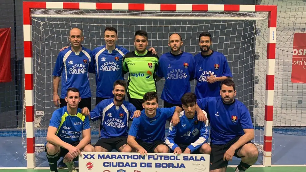 Equipos Maratón Borja Fútbol Sala 2019.