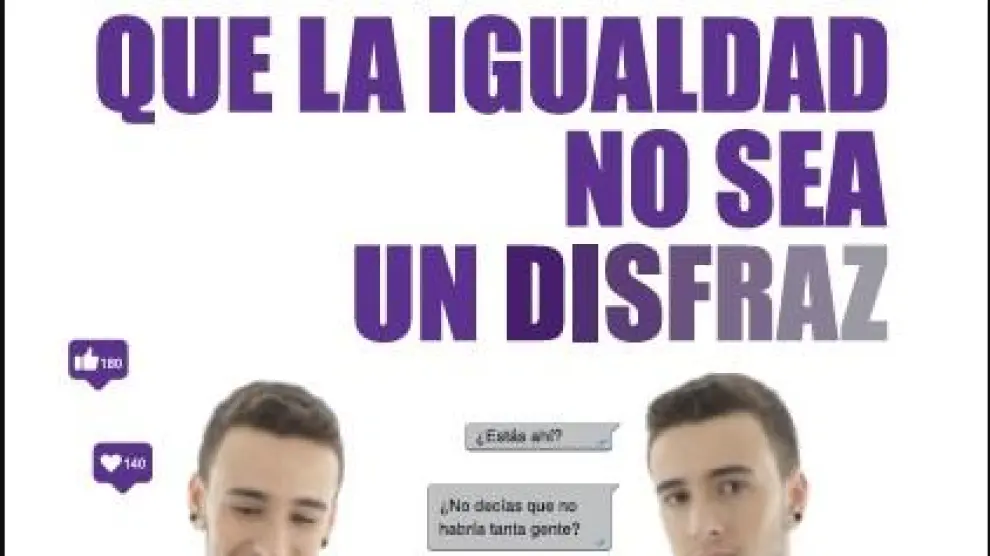 'Que la igualdad no sea un disfraz', campaña de la DGA contra la discriminación sexual.