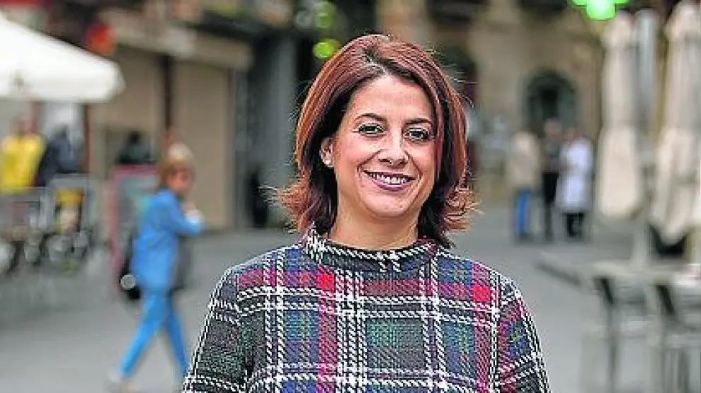 Emma Buj, candidata por el PP a la alcaldia del ayuntamiento deTeruel en las proximas elecciones municipales. Foto AntonioGarcia/Bykofoto.08/05/19 [[[FOTOGRAFOS]]]