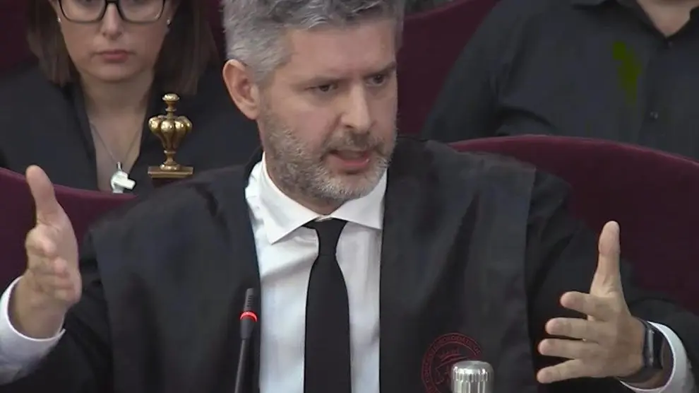 El abogado Andreu Van den Eynde, que defiende a Oriol Junqueras y a Raül Romeva.