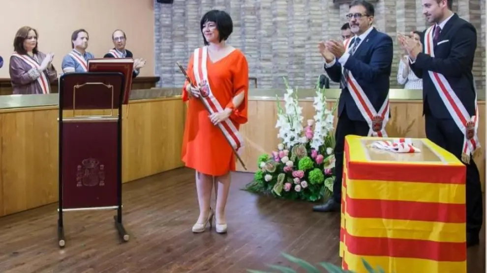 Marta Gracia es de nuevo alcaldesa de La Almunia de Doña Godina.