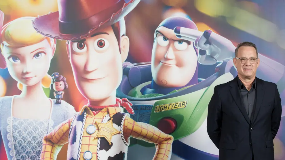 El actor Tom Hanks, que presta su voz al vaquero Woody en 'Toy Story'.