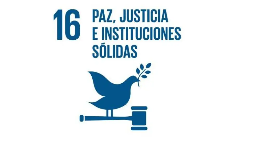 Objetivo 16: paz, justicia e instituciones sólidas.