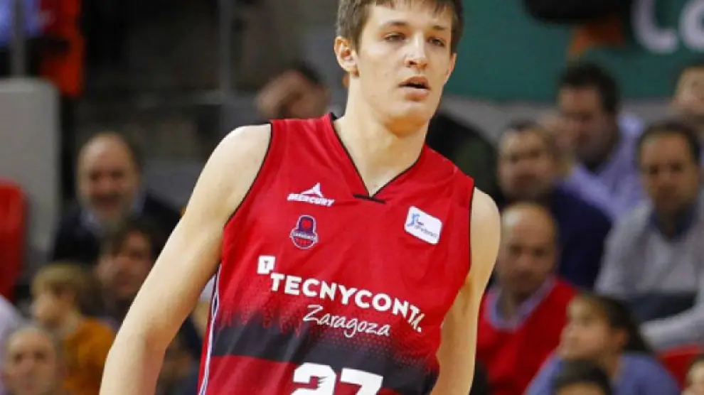 Vit Krejci jugará en el primer equipo del Basket Zaragoza durante tres años.