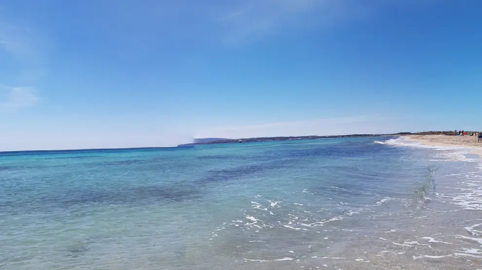 Playa de ses Illetes, en Formentera, lugar donde han ocurrido los hechos.