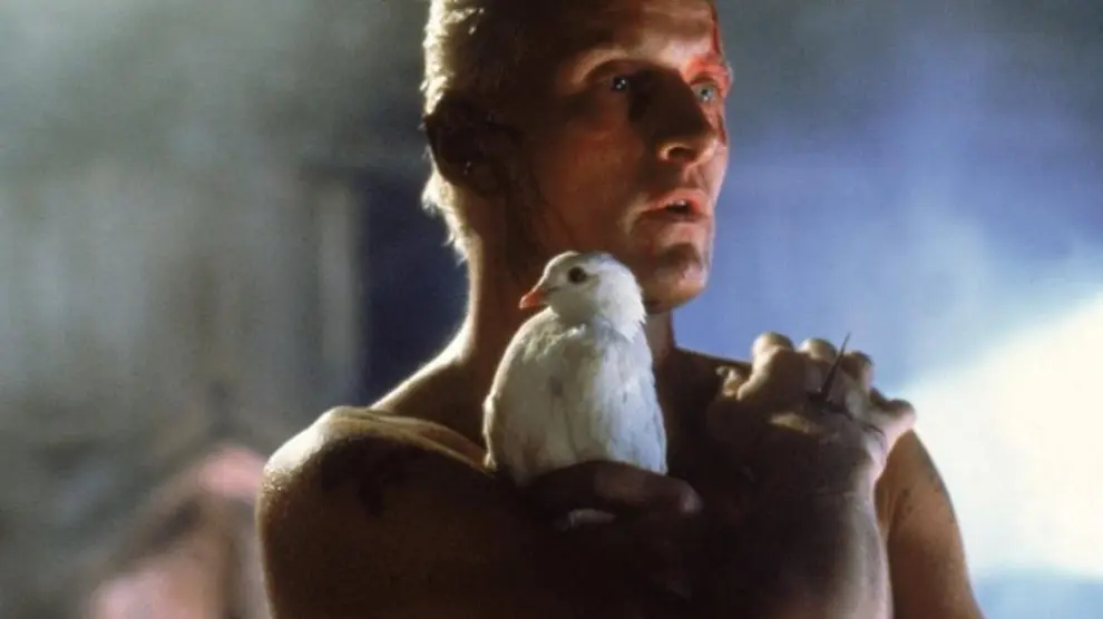 Rutger Hauer, escena de Blade Runner que ha pasado a la historia del séptimo arte.