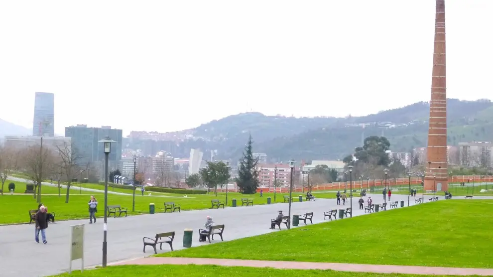 Parque Etxebarría de Bilbao.