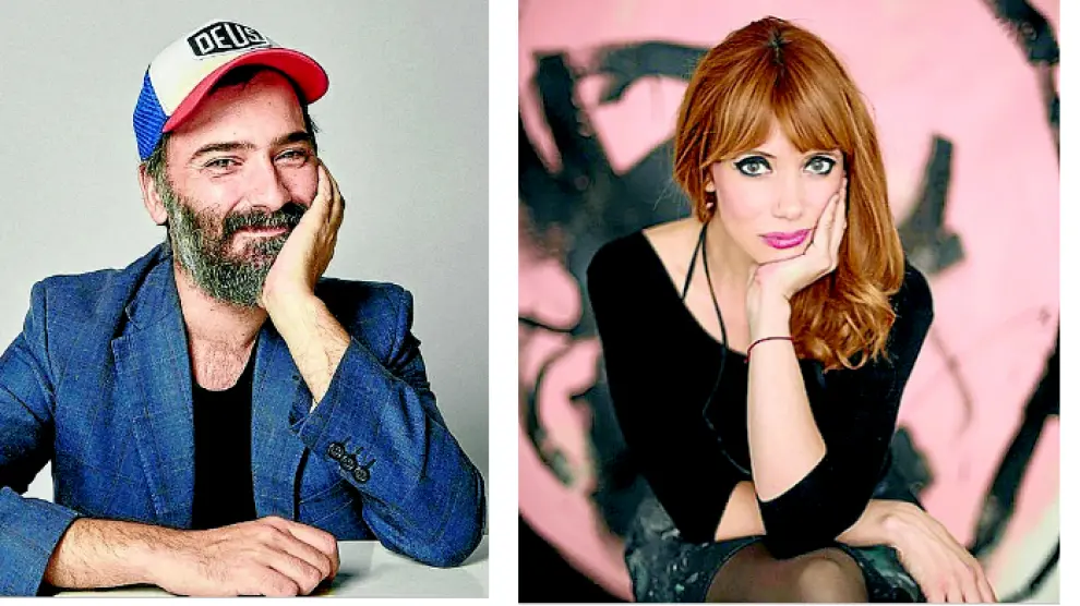 Ramón Rodriguez, de The New Raemon, y Paula Bonet, protagonistas este sábado en Veruela.