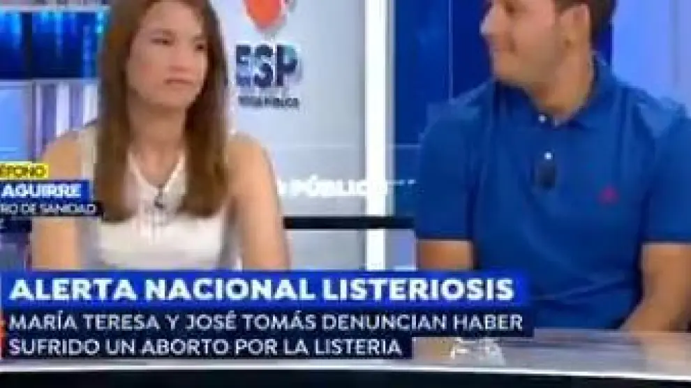 La pareja que perdió su bebé por la infección de listeriosis