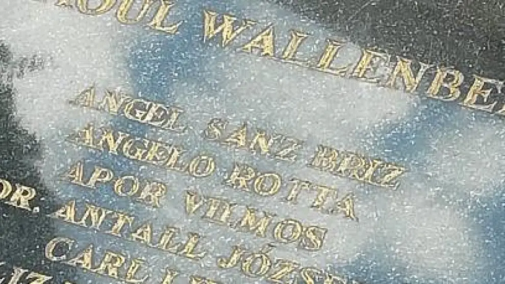Angel Sanz Briz es recordado en la Gran Sinagoga de Budapest junto al diplomático sueco Raoul Wallenberg