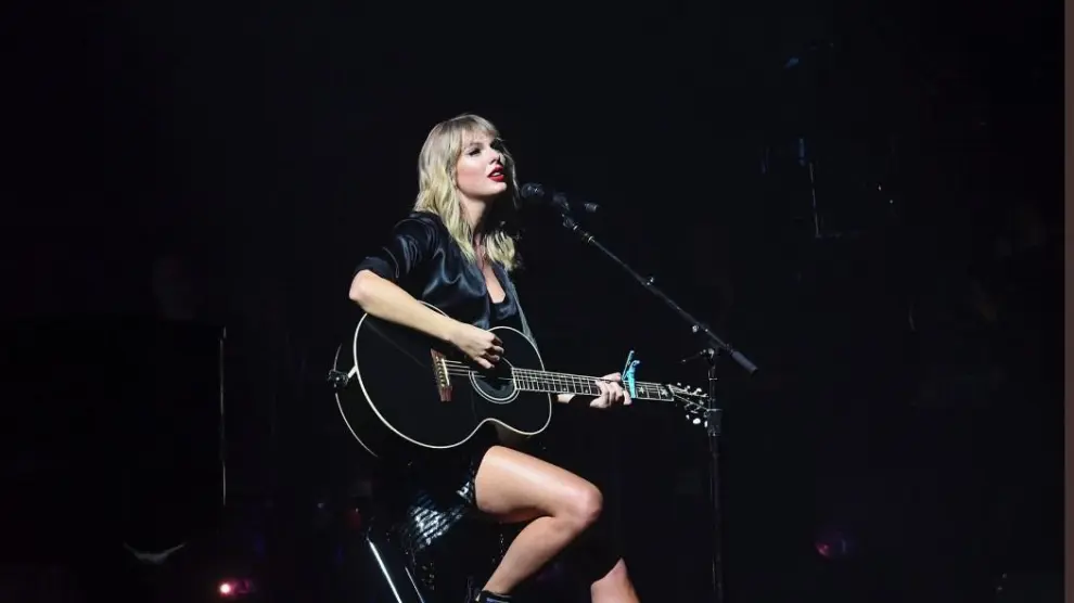 Taylor Swift en el concierto de París.