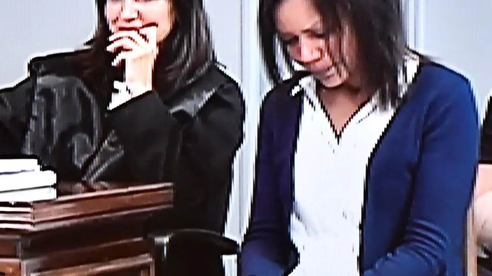 Ana Julia Quezada, durante la sesión del juicio de este martes