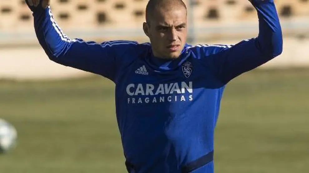 Jorge Pombo, en la Ciudad Deportiva.