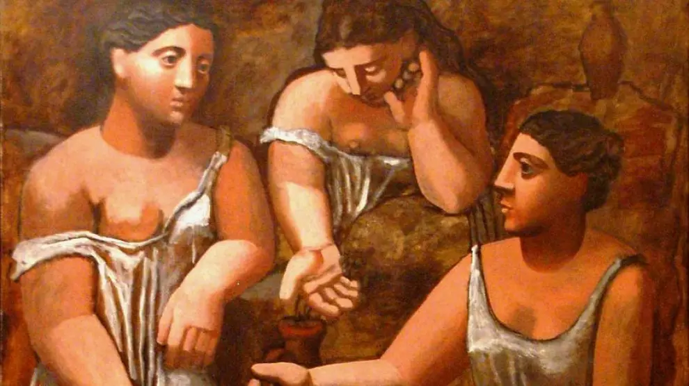 'Las mujeres en la fuente', Pablo Picasso, 1921.