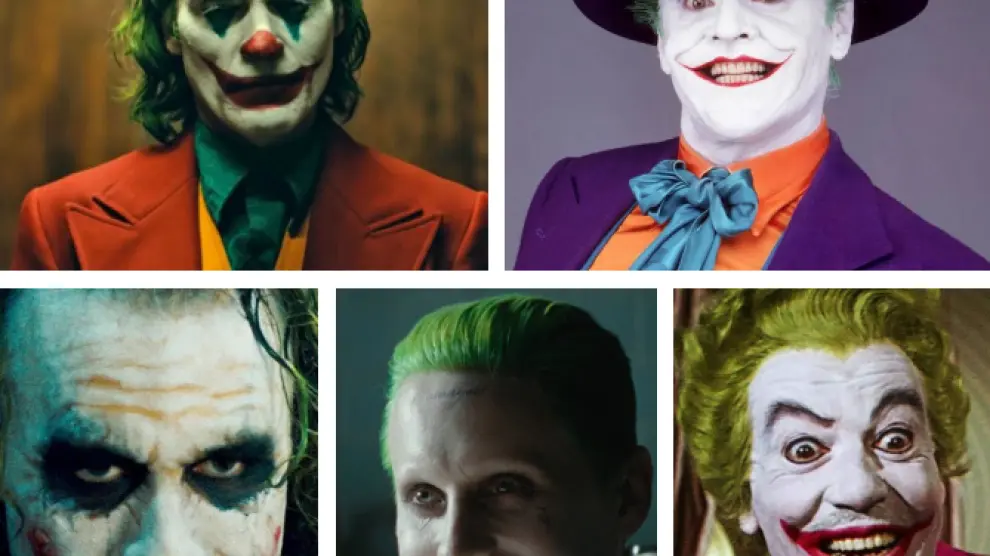 Diferentes actores que han interpretado al enemigo de Batman