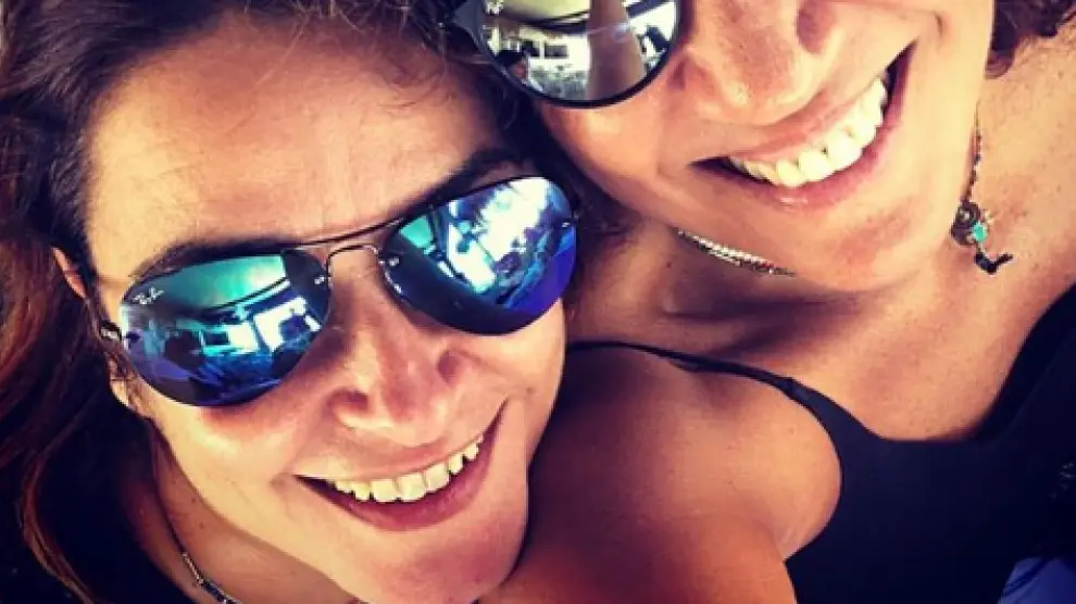 Toñi Moreno y Rosana, en una imagen de Instagram.