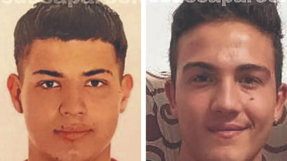 Andrey Peña Bueno, de 18 años y Alexandro Cioplea, de 19