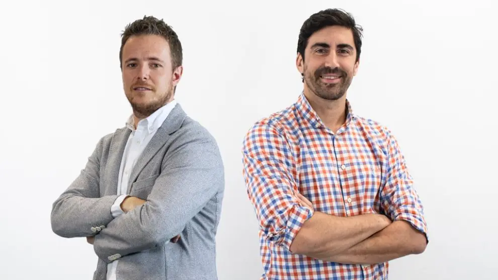 Marcos Latorre, director de Hiberus Digital Business, y Pau Valdés, CEO de InboundCycle.